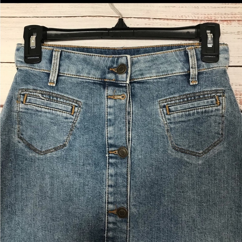 Aliñe denim skirt modest